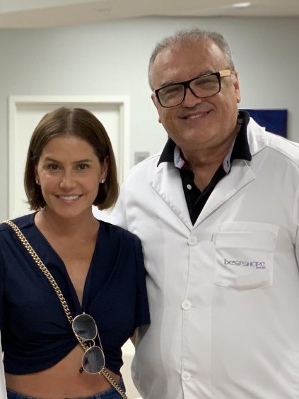 Dr Edson Ramuth e Deborah Secco